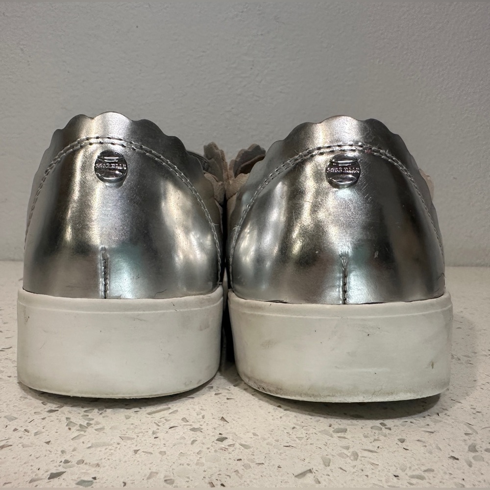 COLE HAAN Grand Crosscourt Scallop Slip-On Leather Shoes Women's Size 9B - Picture 2 of 10